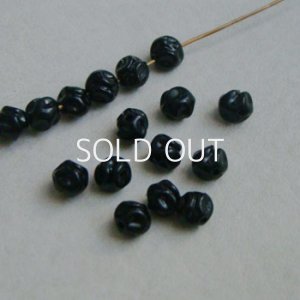 画像1: 10pcs 6mm Black baroque beads