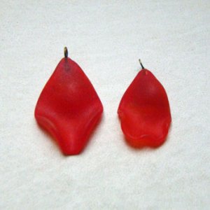 画像2: 26x16 Red petal drop "L"