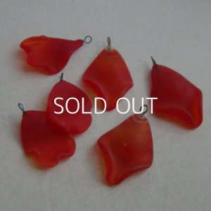 画像3: 20x15 Red petal drop "M"