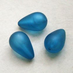 画像1: 25×15 Frost Blue plastic drop