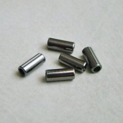 画像1: 2pcs hematite 12x5 Cylinder Beads