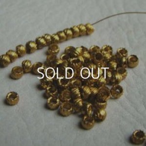 画像1: 10pcs brass antique beads 3mm 