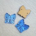 Sapphire butterfly sew on