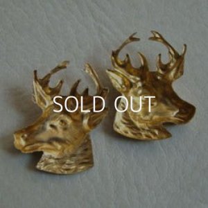 画像4: brass Stag head stamping