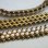 画像3: Pearl braided brass mesh chain bracelet (3)
