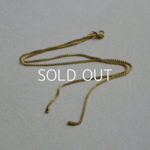画像1: brass 1mm box chain necklace finding