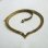 画像1: braided brass "V" necklace finding (1)