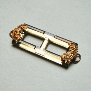 画像3: 47x21 RECT 2-block frame cabochon "BKD"