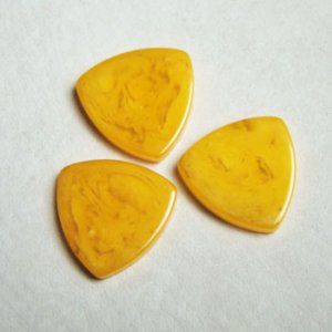 画像2: 18.5mm Triangle Bakelite "Mango Swirl"