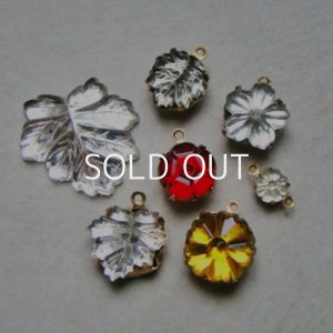 画像3: 4pcs 6.8mm "Crystal" flower