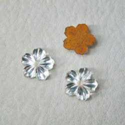 画像1: 13mm "Crystal" 5-petal flower