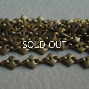 画像1: brass Fancy dia lnik chain 