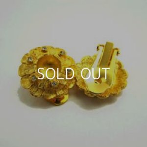 画像1: "Laguna" GP flower earring finding