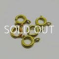 5pcs brass spring ring