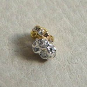 画像3: 4pcs SP 6mm rondelle