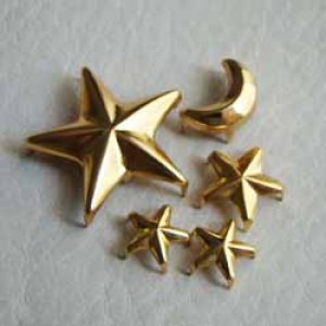 画像4: 8pcs GP Star studs "S"
