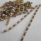 他のイメージ1: "Crystal/Montana" VSW 24pp rhinestone chain parts