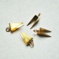 brass 15x6.5 triangle glue end