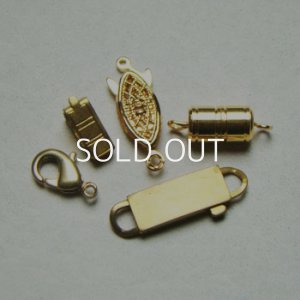 画像2: 3pcs brass 12x6 robster claw clasp