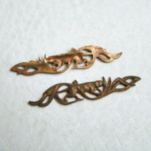 画像1: 41x8.5 Pointer Dog stamping