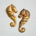 19x44 brass Horse Head stamping