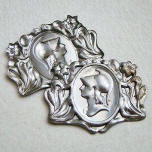 画像1: steel knight heraldy large crest stamping