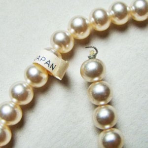 画像2: 5pcs 8mm off-white glass pearl