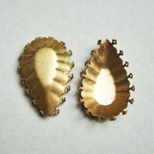 画像1: 32x20 pear CB crown setting