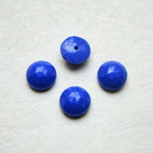 画像1: 2pcs 39SS Faceted "Lapis"