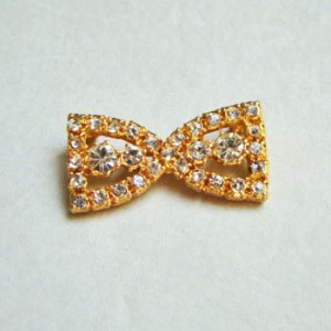画像2: 37×18 GP/ Crystal Component "Bow"