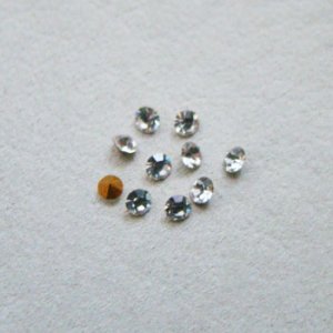 画像1: 10pcs SW ＃1100 12pp rhinestone