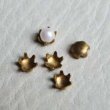 画像1: 4pcs 4mm pearl setting (1)