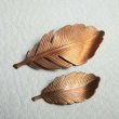 画像2: brass feather leaf stamping (2)