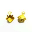 画像1: 2pcs 4mm SQ CB setting 1R (1)