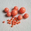 画像2: 5pcs 6mm plastic coral No-hole (2)