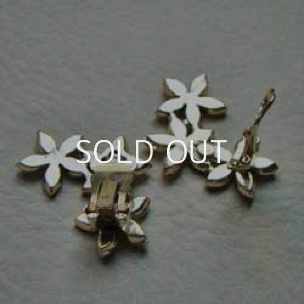 画像2: GP crescent flower earring base (2)