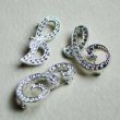 画像1: SP initial letter brooch base (1)