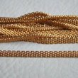 画像1: brass 3.5mm flat mesh chain  (1)