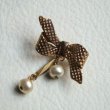 画像2: GP checked Bow brooch base (2)