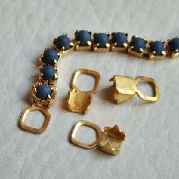 画像1: 4pcs brass 17ss/ 32pp chain end SQ (1)