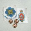 画像1: cigarette silk & glass cabochon set (1)