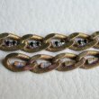 画像3: 7mm brass / Jet stone chain section (3)