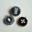 画像2: 18mm hematite Lady cameo (2)