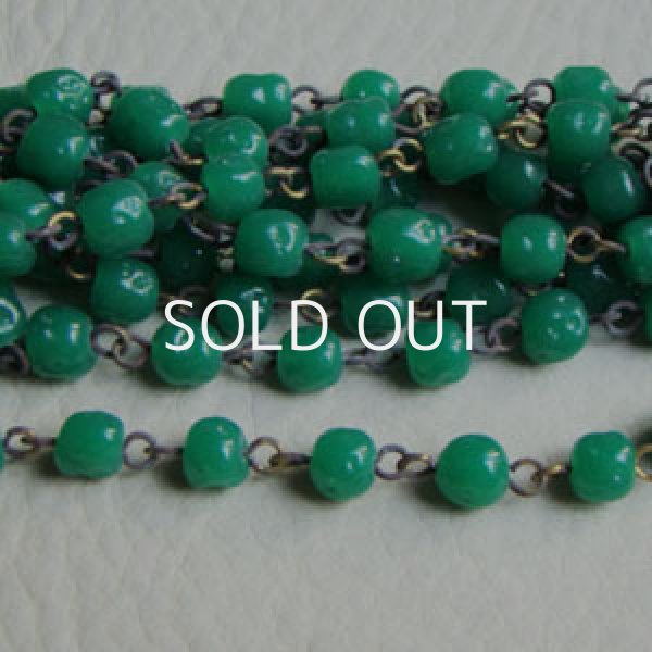 画像1: jade baroque beads Chain (1)