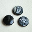 画像1: 18mm hematite Lady cameo (1)