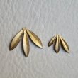 画像4: brass triple leaves stamping "S" (4)