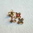 画像2: 5pcs brass tiny setting flower (2)