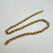 画像2: 29cm brass 4.5mm double link chain (2)