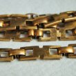 画像2: brass Deco SQ bar link chain (2)