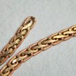 画像2: 5mm 2-color fancy brass chain (2)